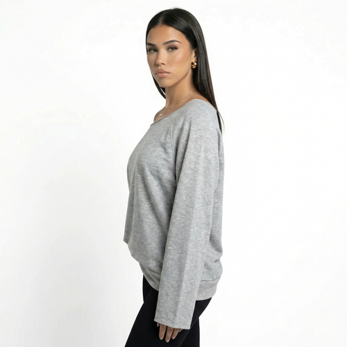 Signature Off Shoulder Sweatshirt